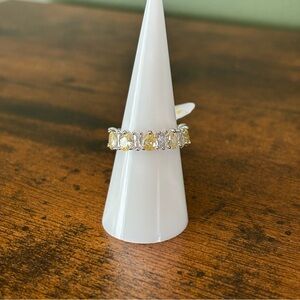 Lemon & CZ Ring size 7